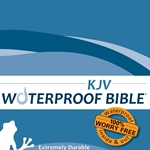 KJV Waterproof Bible Blue Wave