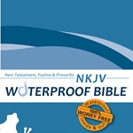 NKJV Waterproof Bible New Test. Psalms & Prov. Blue Wave