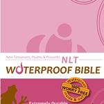 NLT Waterproof Bible New Test. Psalms & Prov. Pink Brown