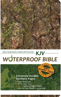 KJV Waterproof Bible New Test. Psalms & Prov. Camouflage