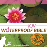 KJV Waterproof Bible Lily Pad