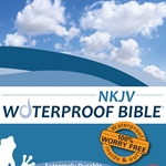 NKJV Waterproof Bible Blue Wave